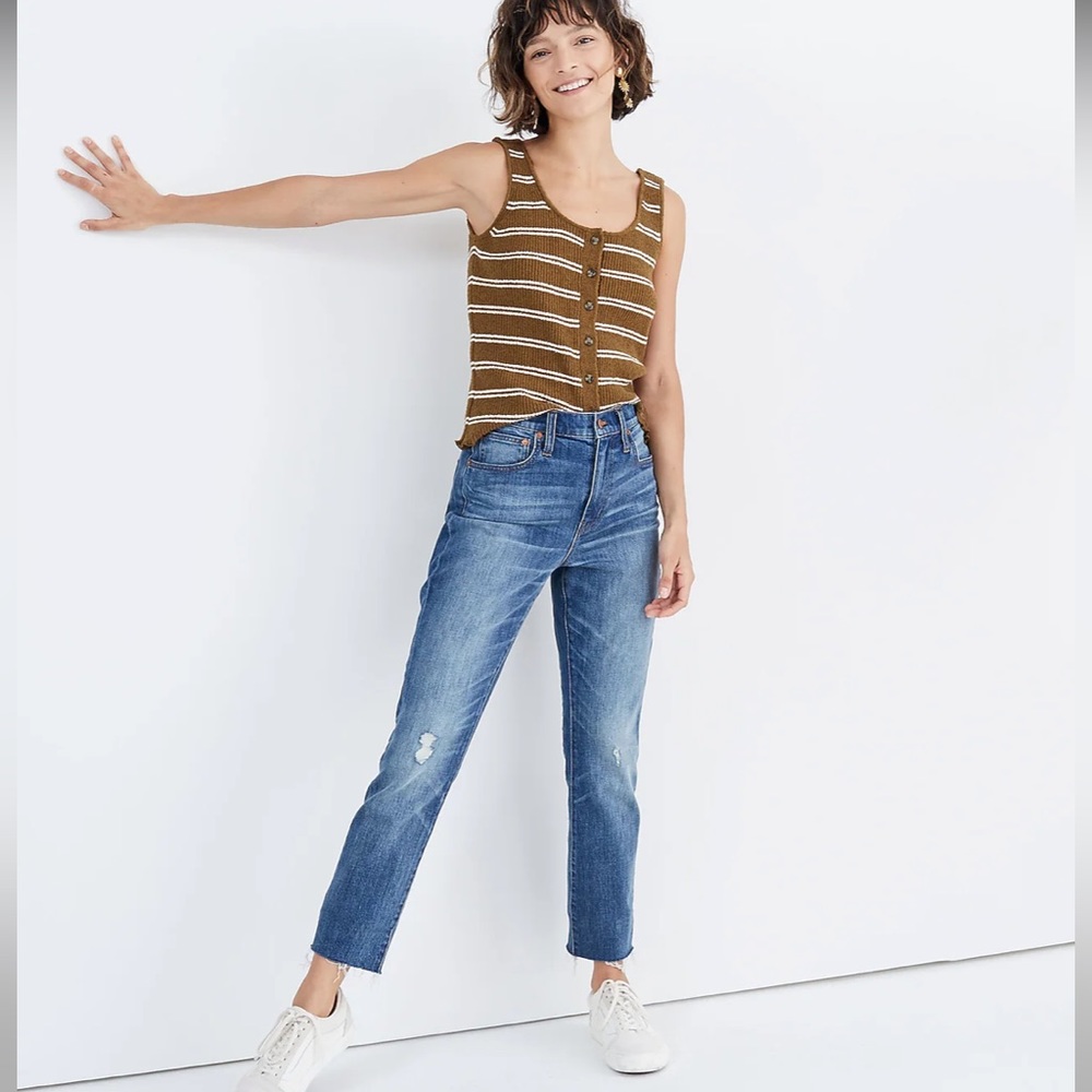 MADEWELL The High-Rise Slim Boyjean